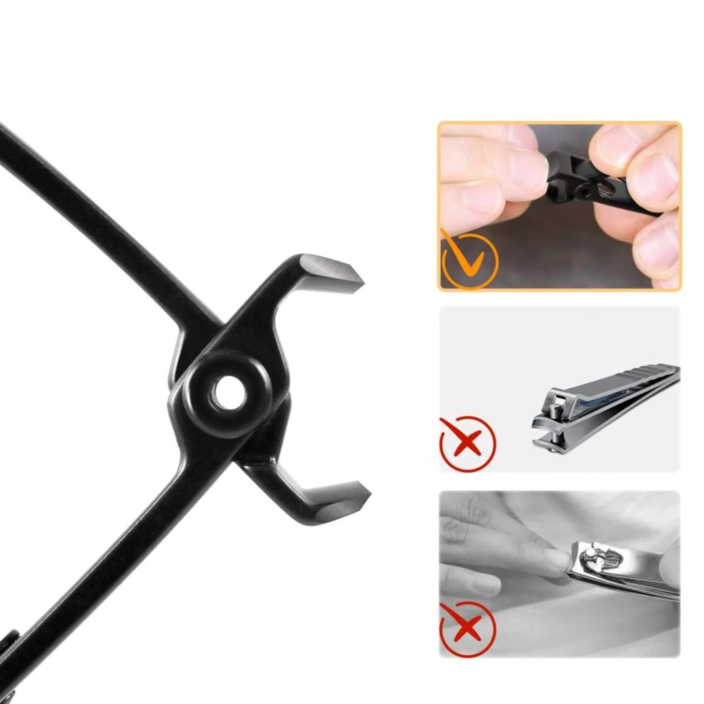 Extra Large Toenail Clipper for Thick and Hard-to-Trim Nails