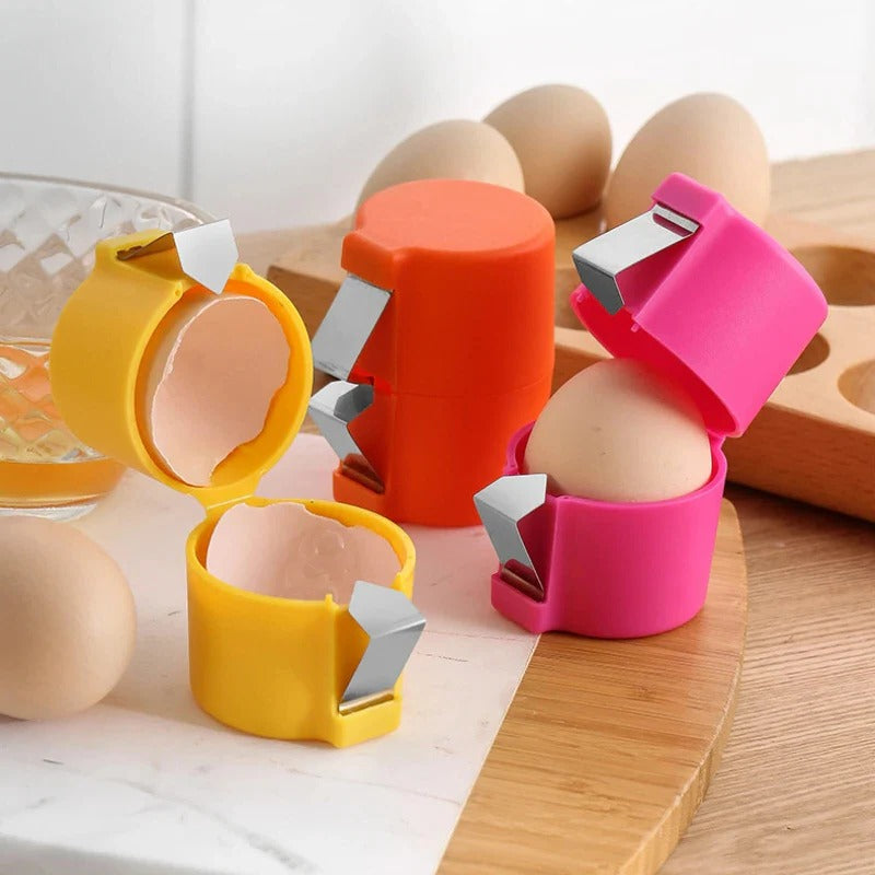 Mess-Free Egg Shell Opener for Clean and Controlled Egg Cracking