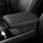 Memory Foam Car Armrest Cushion with Waterproof Microfiber Cover and Elastic Band Installation