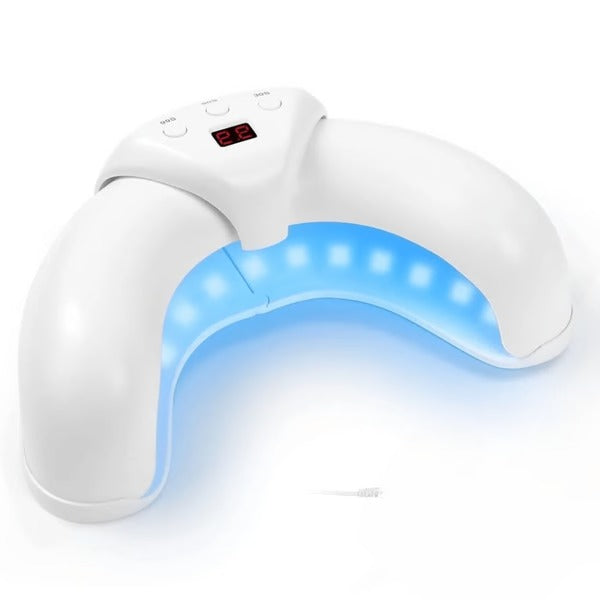 Dual LED Nail Care Device with 7 Minute Auto Timer