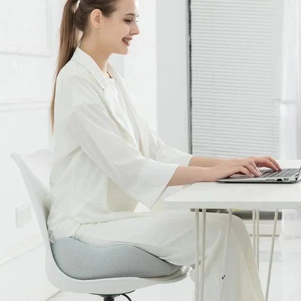 Adjustable Sit Bone Relief Seat Cushion with Customizable Support