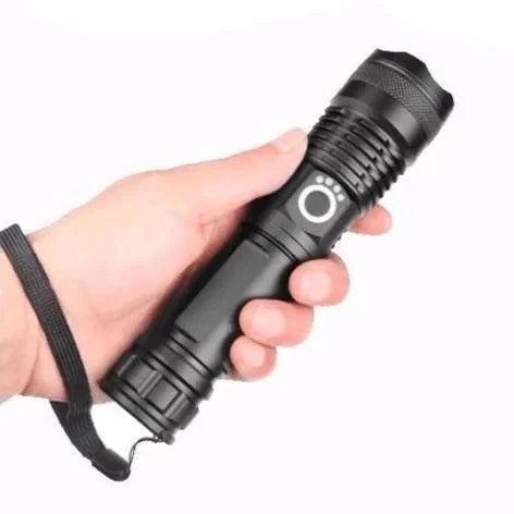 90000 Lumens Ultra Bright Rechargeable Flashlight