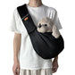 Lightweight Breathable Crossbody Dog Sling for Small Pets