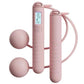 Cordless Jump Rope with Digital Counter and Weighted Handles