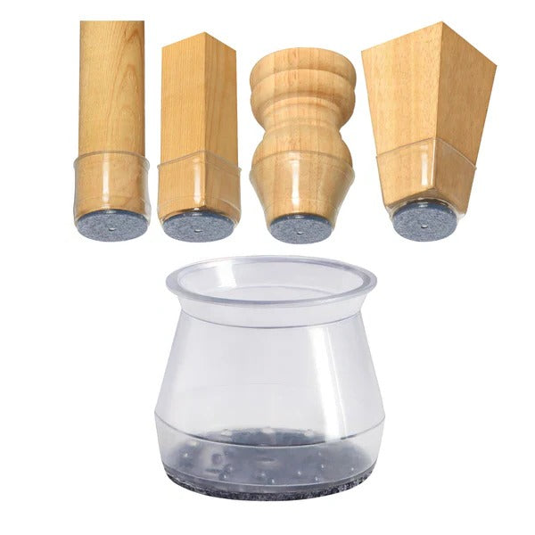 Chair Leg Floor Protectors – 8 Pack