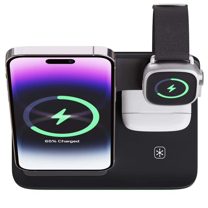 3-in-1 Apple Charger Dock for iPhone, Watch and AirPods