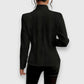 Womens Water Repellent Jacket with Breathable Structure and Multiple Pockets