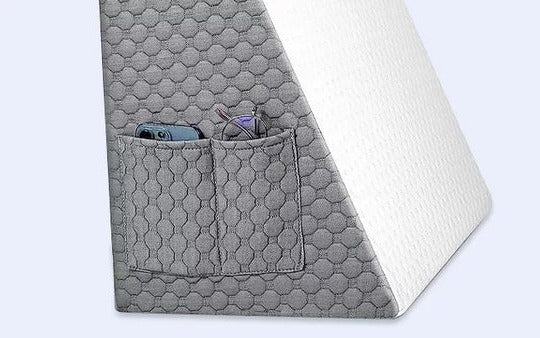 Triangle Wedge Pillow for Elevated Sleeping Support