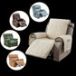 Waterproof Recliner Cover with Plush Fabric and Machine Washable Design