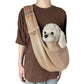 Lightweight Breathable Crossbody Dog Sling for Small Pets