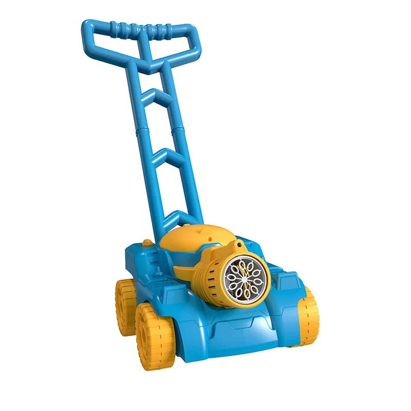 Bubble-Blowing Push Mower Toy for Outdoor Play and Kids Motor Skills