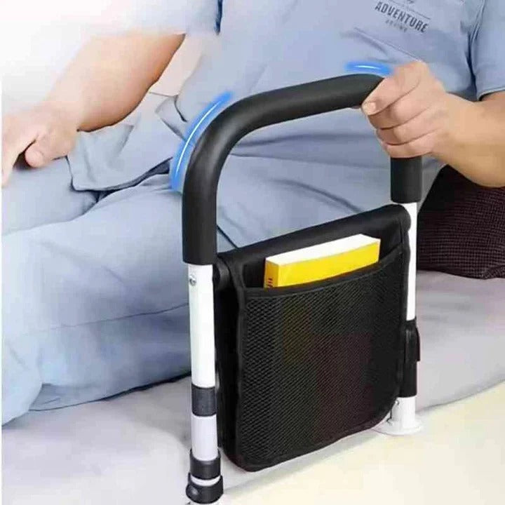 Bed Side Safety Rail Support System