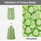Rotary Grater with Five Interchangeable Blades and Suction Cup Base
