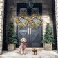 Texas Wildflower Decorative Wreath for Indoor and Covered Outdoor Display