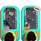 Car Race Track Toy Set with Steering Control and Multi-Level Gameplay