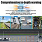 Compact Solar-Powered Radar Warning Device for Vehicles and Bicycles