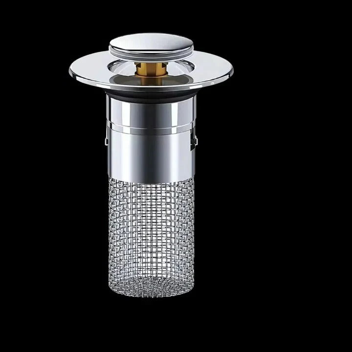 Odor-Isolation Pop-Up Sink Stopper for Air-Tight Drain Sealing