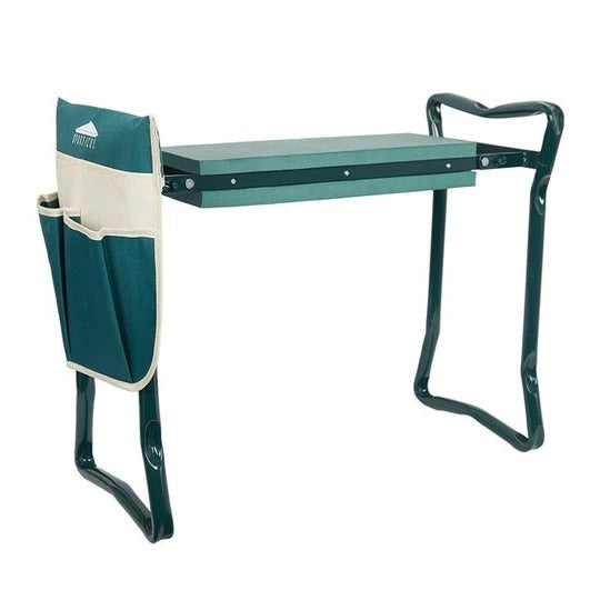 Ergonomic Garden Kneeler and Seat for Comfortable Gardening Support