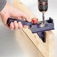 Straight Hole Drill Guide with Adjustable Fence and Depth Control