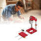 Adjustable Drilling Locator for Woodworking with 2-Inch Capacity and 90-Degree Alignment