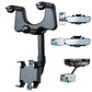 Rotatable and Retractable Rear View Mirror Phone Holder