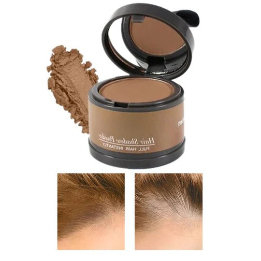 Water-Resistant Hairline Concealer Powder with Built-In Sponge Applicator