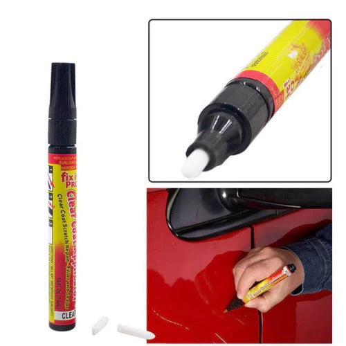 Vehicle Surface Scratch Reduction Pen for Exterior Paint Touch-Up