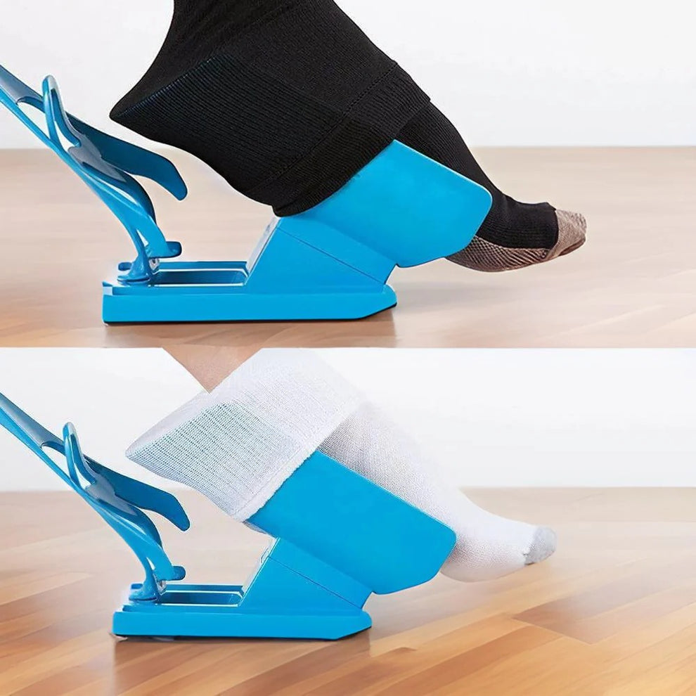 Led Dressing Aid Easy-On Easy-Off Compression Sock Dressing Aid Kit