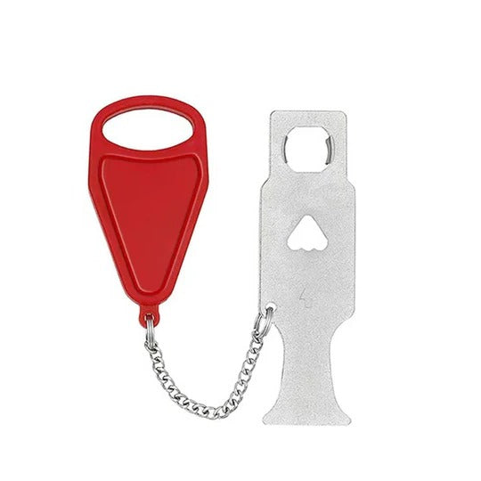 Portable Temporary Door Lock for Travel and Indoor Privacy