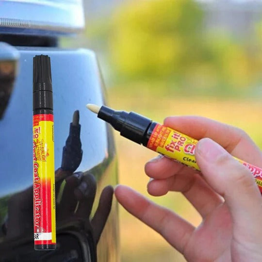 Vehicle Surface Scratch Reduction Pen for Exterior Paint Touch-Up