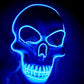 LED Skeleton Mask for Halloween and Costume Events