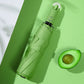 Button Activated Umbrella with 360 Degree Rotating Handle and Hook Storage Design