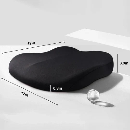 Adult Car Seat Booster Cushion for Improved Driving Visibility and Seating Support