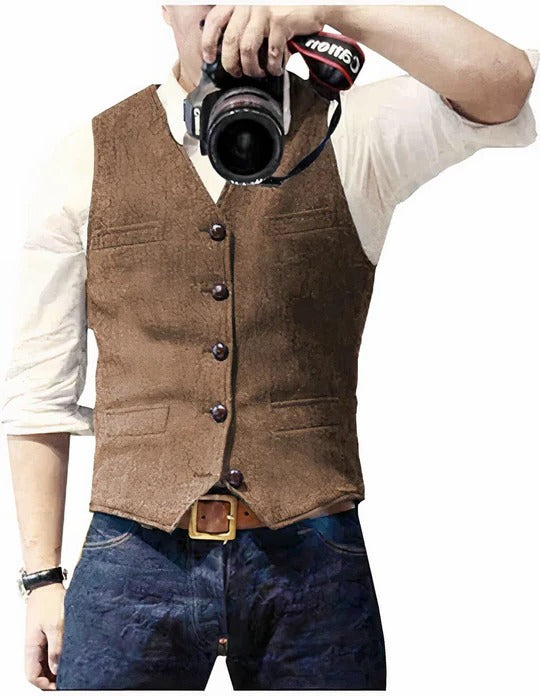 Men’s Classic Gilet for Layered Everyday and Seasonal Wear