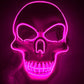 LED Skeleton Mask for Halloween and Costume Events
