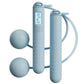 Cordless Jump Rope with Digital Counter and Weighted Handles