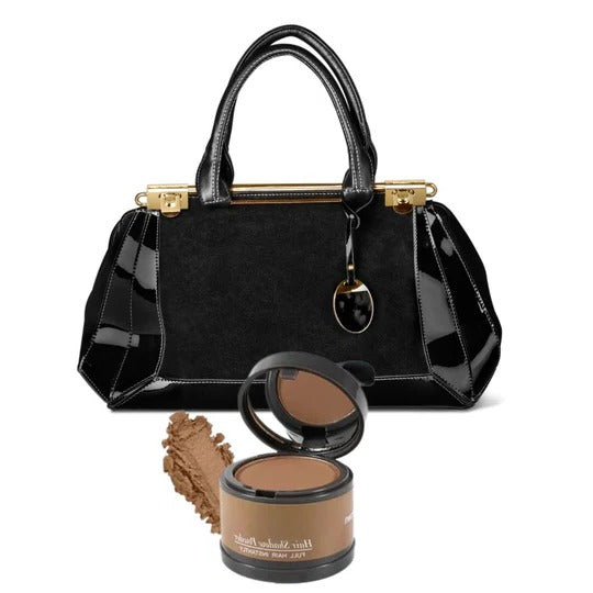 Water-Resistant Hairline Concealer Powder with Built-In Sponge Applicator