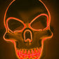 LED Skeleton Mask for Halloween and Costume Events
