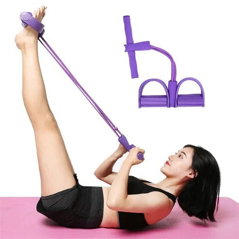 Multipurpose Pedal Resistance Elastic Sit-Up Bands