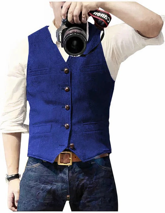 Men’s Classic Gilet for Layered Everyday and Seasonal Wear