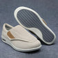 Wide Shoes for Swollen Feet with Adjustable Straps and Removable Memory Foam Insoles