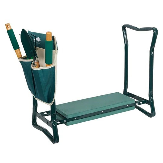 Ergonomic Garden Kneeler and Seat for Comfortable Gardening Support