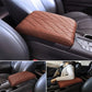 Memory Foam Car Armrest Cushion with Waterproof Microfiber Cover and Elastic Band Installation