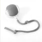 Active Motion-Activated Rolling Ball Toy with Tail Attachment