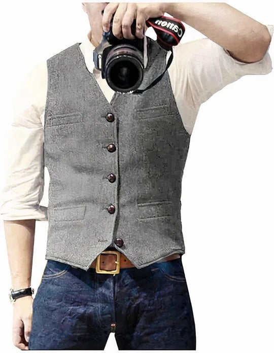 Men’s Classic Gilet for Layered Everyday and Seasonal Wear
