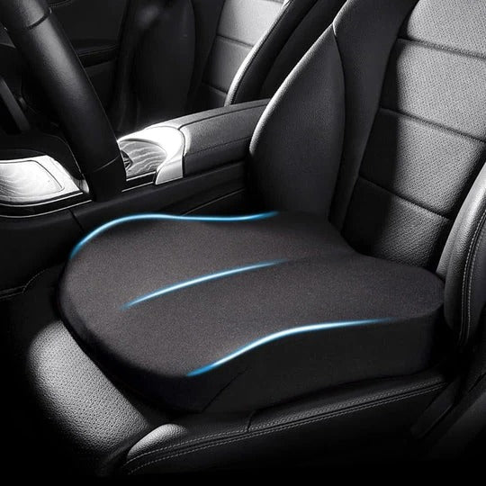 Adult Car Seat Booster Cushion for Improved Driving Visibility and Seating Support