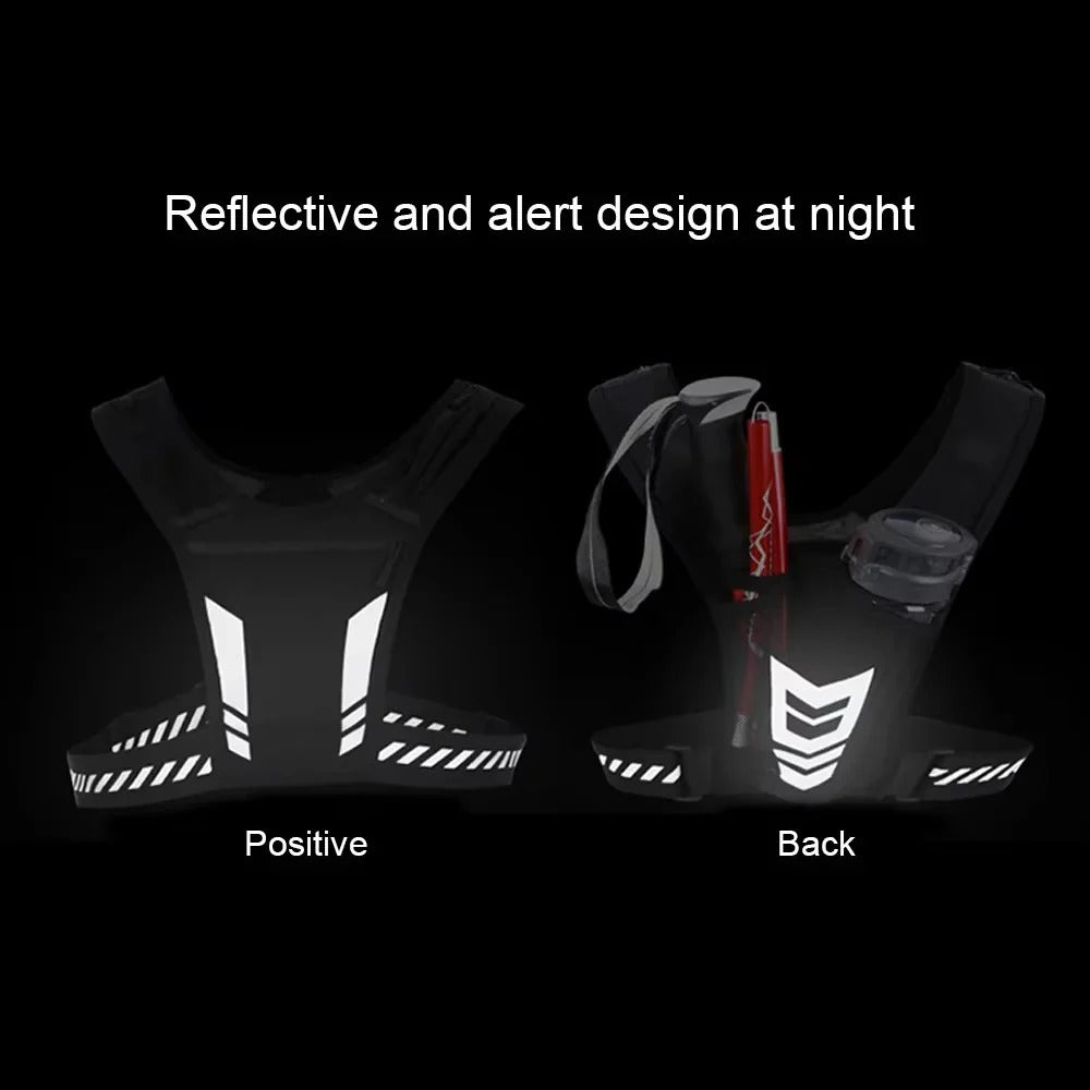 Phone Holder Vest With Adjustable Fit and Multi-Pocket Storage