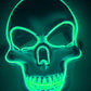 LED Skeleton Mask for Halloween and Costume Events