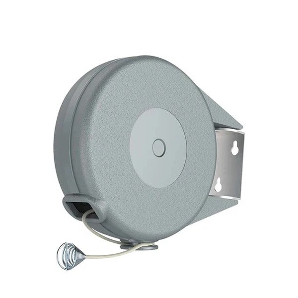 Retractable Clothesline with Swivel Base and Automatic Retraction, 472  Inches