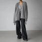Womens Knit Sweater with Round Neckline and Natural Fiber, Breathable Design